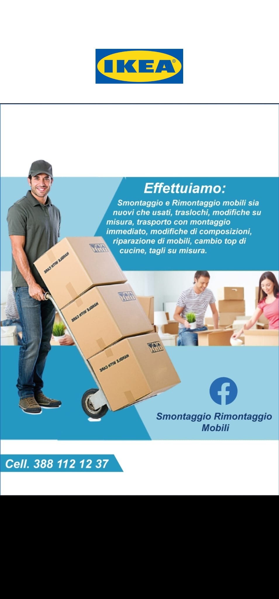 Smontaggio & Rimontaggio Mobili